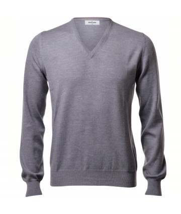 MAGLIA SCOLLO V LANA...