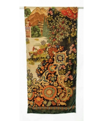 STOLA VELLUTO PRUNELLA -...