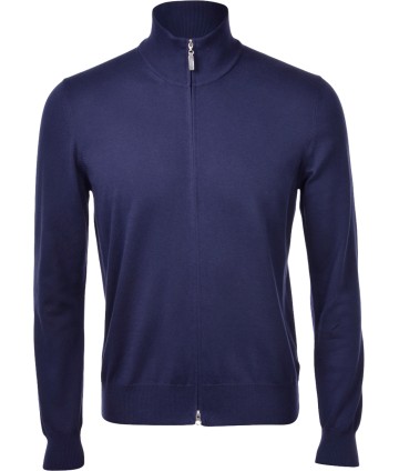 CARDIGAN ZIP COTONE - GRAN...